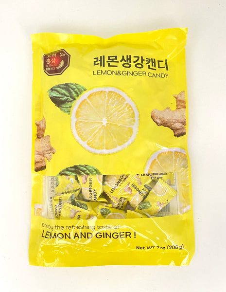 Lemon & Ginger Candy | 레몬생강캔디 – J1 Mart
