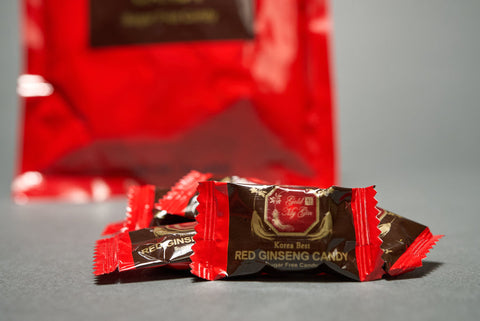 Korean Red Ginseng Sugar Free Candy 7oz | 무설탕 홍삼캔디